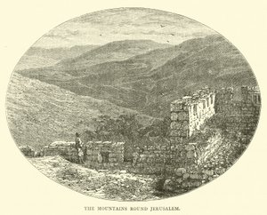Le montagne intorno a Gerusalemme da English School