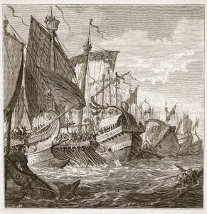 La battaglia navale al largo di Capo Peloro