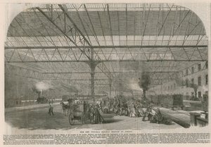 La nuova stazione ferroviaria Victoria a Pimlico, Londra