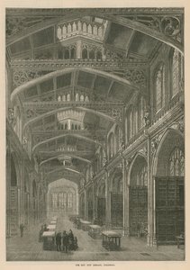 La nuova biblioteca cittadina, Guildhall, Londra da English School