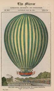 Il nuovo grande Montgolfier, o pallone fumogeno da English School