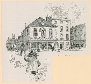 Il vecchio Municipio, Borough High Street, Southwark, Londra da English School