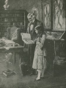 Il filosofo e la bambina tra i libri da English School
