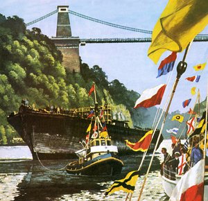 Il ritorno a Bristol della grande nave di Brunel, la SS Great Britain