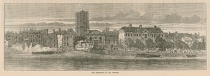 Il lungofiume della vecchia Chelsea da English School