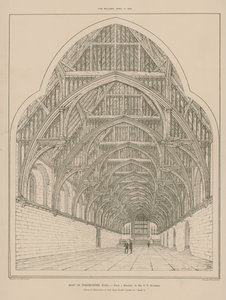 Il tetto della Westminster Hall da English School