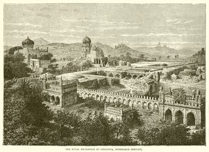 La necropoli reale di Golconda, Hyderabad