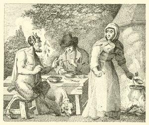Il satiro e il viaggiatore (incisione)