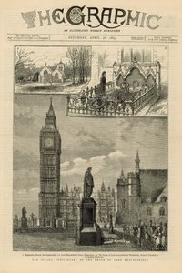 Il secondo anniversario della morte di Lord Beaconsfield da English School