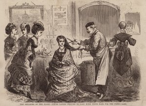 La tosatura del gregge, giovani donne indotte a tagliarsi i capelli per il bene del Papa da English School
