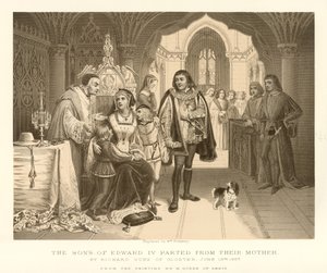 I figli di Edoardo IV separati dalla loro madre da English School