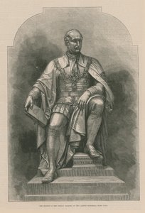 La statua del Principe Consorte sul Memoriale di Alberto da English School