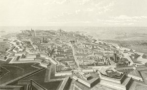 La città e la fortezza di Lille da English School