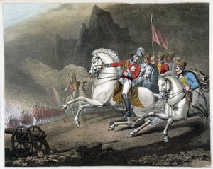 Le vittorie del Duca di Wellington (dalle tavole di R. Westall), Londra, ed. Thomas Davidson da English School