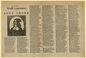 Il lamento doloroso di Jane Shore da English School