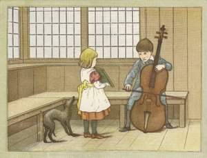 Il giovane musicista da English School