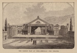 Teatro della rappresentazione della Passione di Oberammergau, Baviera da English School