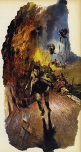 Poi improvvisamente i lampi bianchi del Raggio di Calore vennero saltando verso di me