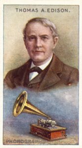 Thomas Alva Edison, fonografo da English School