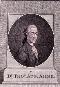 Thomas Augustine Arne da English School