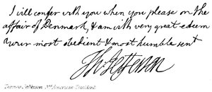 Thomas Jefferson, 3° Presidente Americano da English School