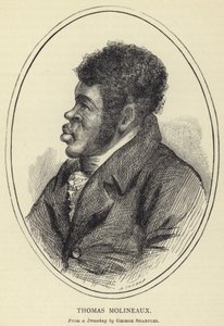 Thomas Molineaux, da un disegno di George Sharples
