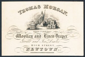 Thomas Morgan, mercante di tessuti di lana e lino, droghiere e commerciante di tè da English School