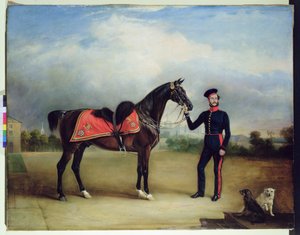 Thomas Oliver Gascoigne delle Guardie Reali a Cavallo da English School