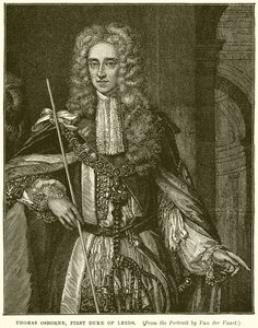 Thomas Osborne, Primo Duca di Leeds da English School