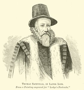 Thomas Sackville, in età avanzata