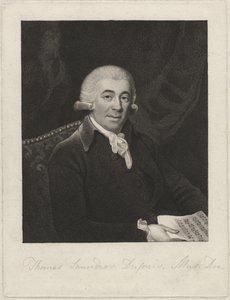 Thomas Saunders Dupuis, c.1800 (incisione a puntasecca)