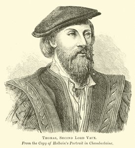 Thomas, secondo Lord Vaux da English School