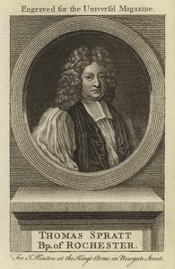 Thomas Spratt, Vescovo di Rochester da English School