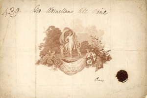 Biglietto per il ballo alla Mansion House, Londra, 2 aprile 1804 da English School