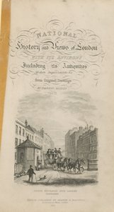 Pagina del titolo per Storia Nazionale e Vedute di Londra