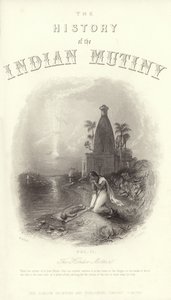 Pagina del titolo da La Storia della Rivolta Indiana