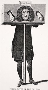 Titus Oates nella gogna da English School