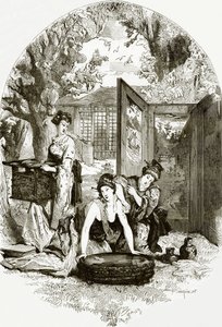 Toeletta di una signora giapponese