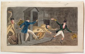 Tom e Bob che catturano un Charley addormentato, 1821
