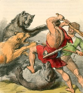 Tom e il riparatore che uccidono gli orsi e i leoni da English School