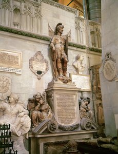 Tomba di Georgio Holles, Abbazia di Westminster da English School