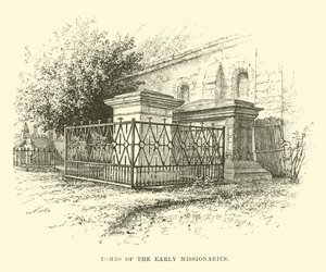 Tombe dei primi missionari da English School