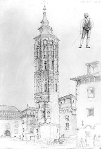 Torre Nueva di Saragozza, 1831 da English School