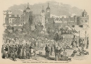 Tower Hill, Londra: reclutamento per la Marina da English School