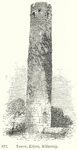 Torre, Kilree, Kilkenny (incisione) da English School