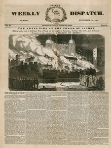 Incendio della Torre di Londra, 1841