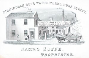 Cartolina commerciale, Birmingham Soda Water Works