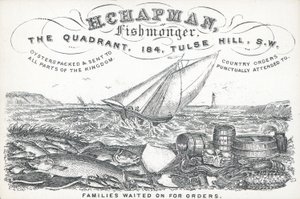 Biglietto commerciale, H Chapman