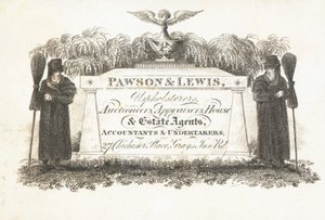 Biglietto commerciale, Pawson & Lewis