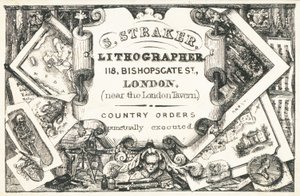 Biglietto commerciale, S Straker da English School